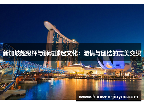 新加坡超级杯与狮城球迷文化:激情与团结的完美交织 新加坡超级杯与狮城球迷文化:激情与团结的完美交织